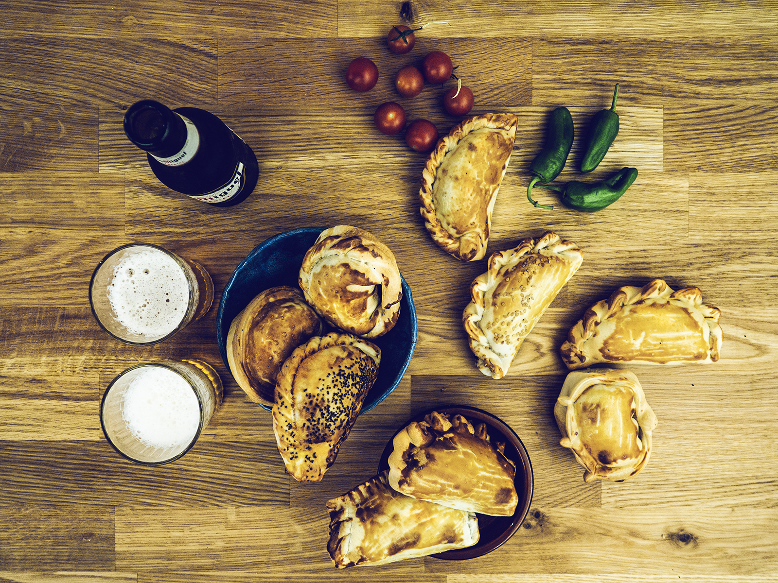 Menu empanadas